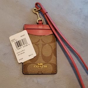 NWT Coach Lanyard